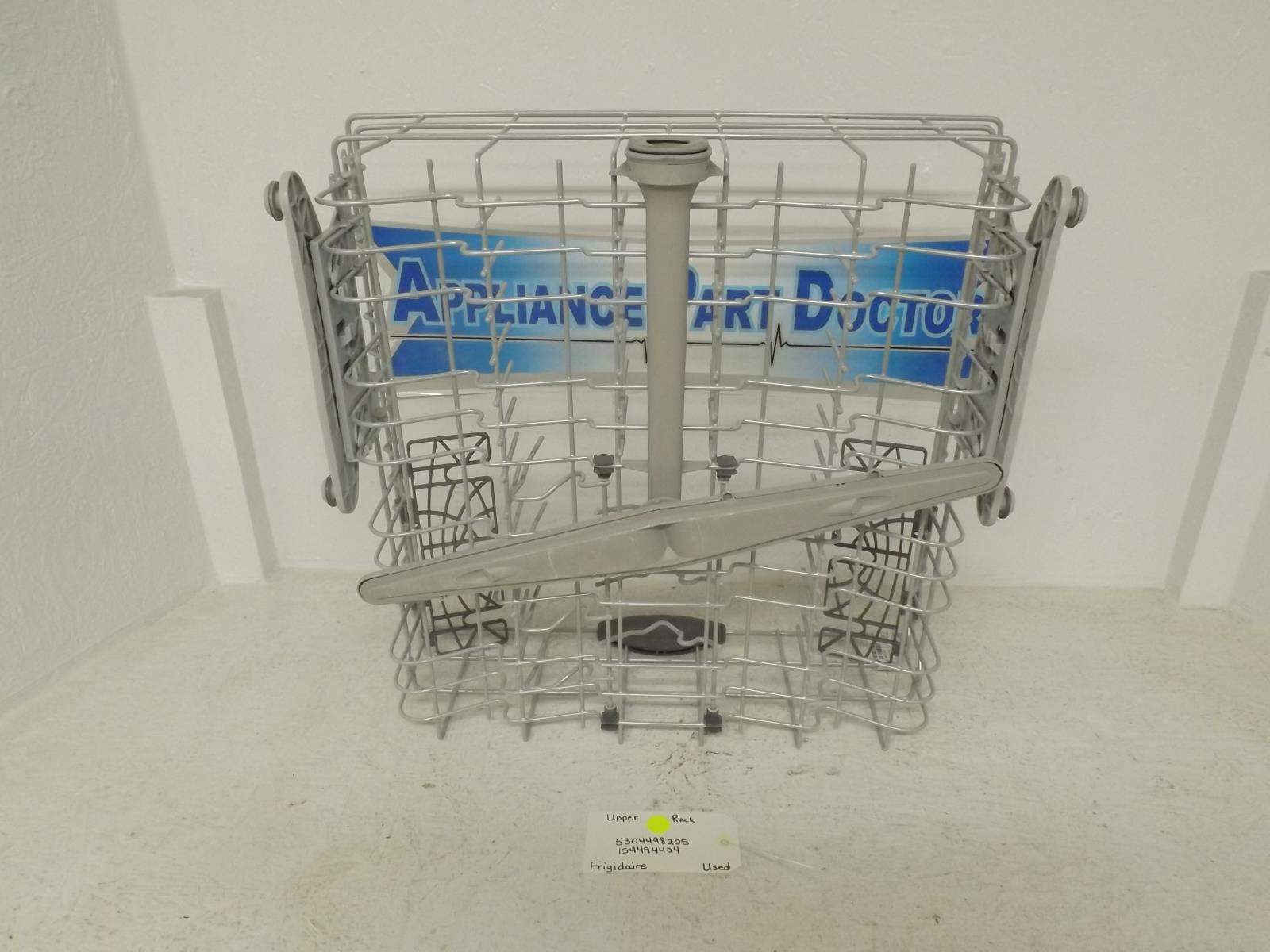 Frigidaire Dishwasher 5304498205 154494404 Upper Dish Rack Used Frigidaire Dishwasher 5304498205 154494404 Upper Dish Rack Used